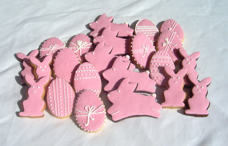Pink Easter Cookies