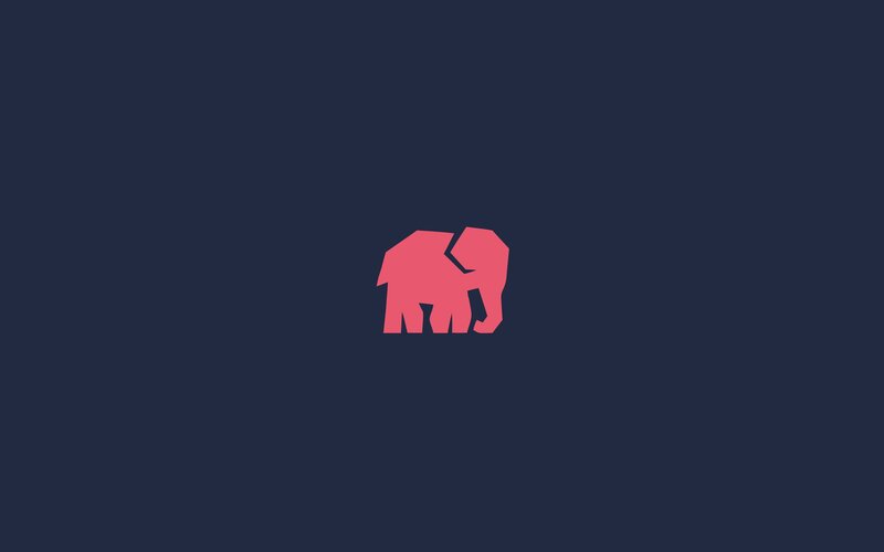 Pink Elephant Icon