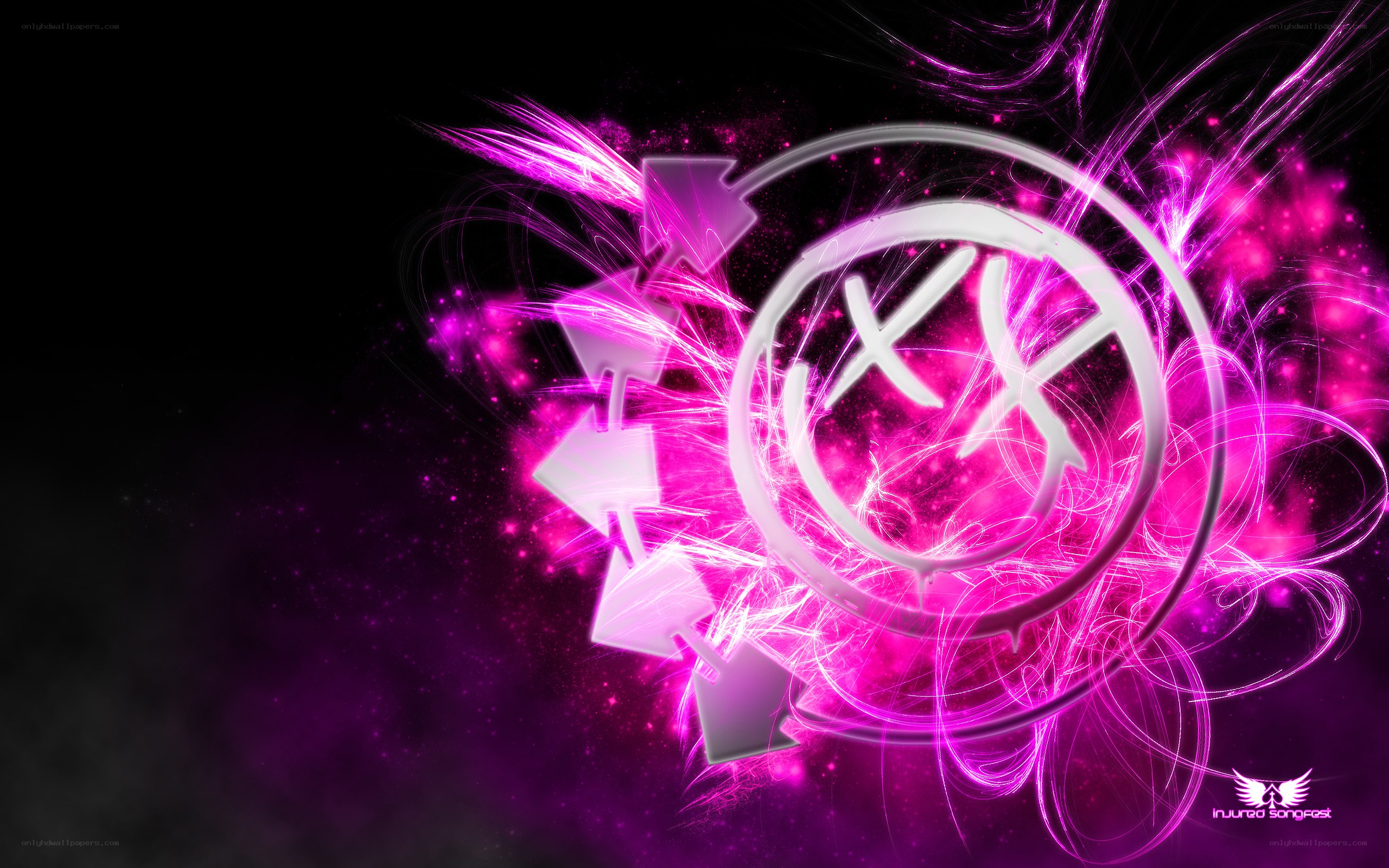 pink energy explosion wallpaper