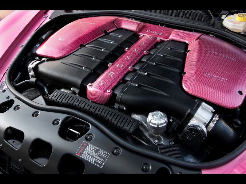 pink engine cover