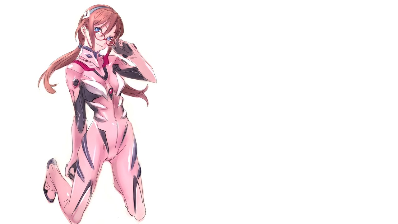 pink evangelion pilot