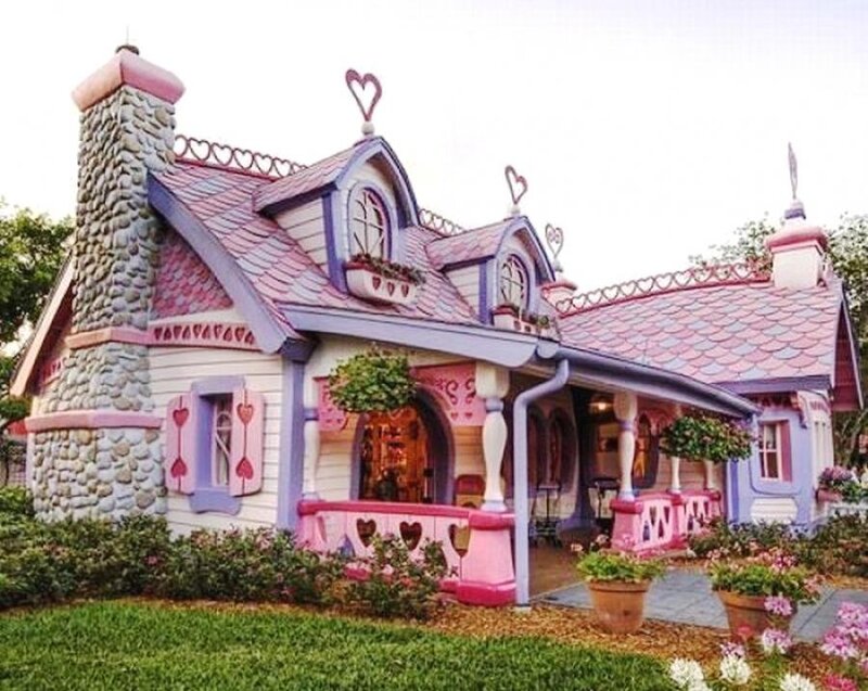 Pink Fairy-tale House