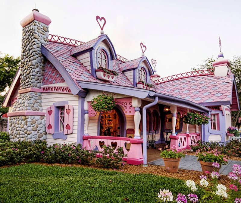 Pink Fairy-tale House — Whimsical