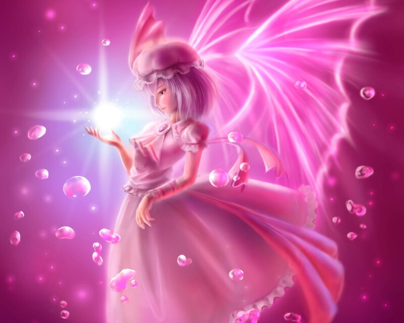Pink Fairy with Wings — Magical
