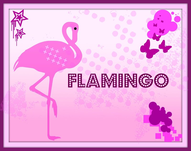 Pink Flamingo Illustration — Playful