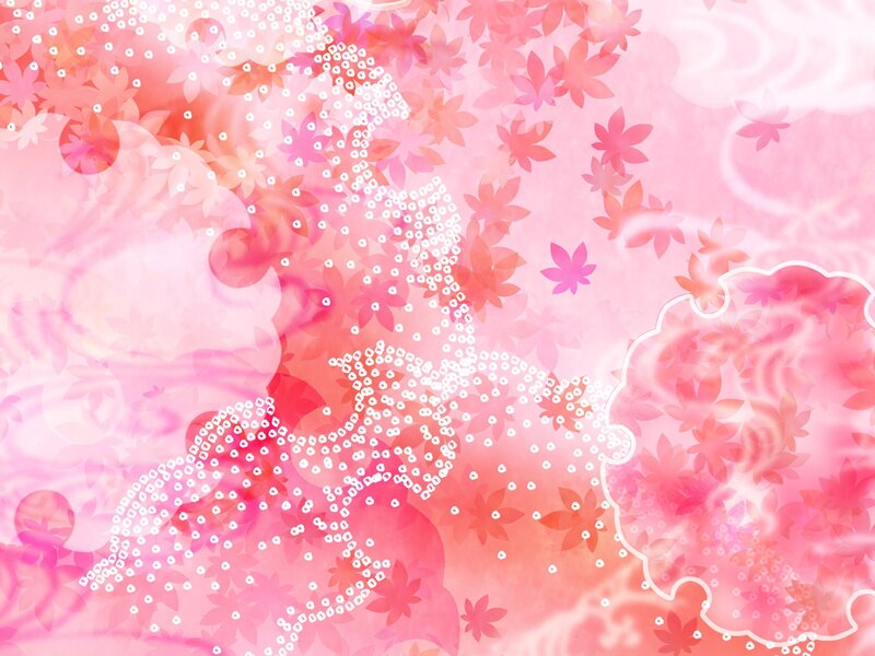 pink floral abstract pattern