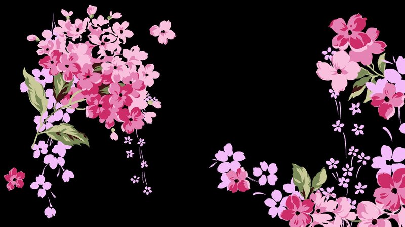 Pink Floral Arrangement — Calm