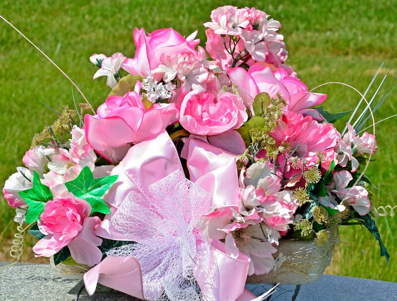 Pink Floral Arrangement — Serene