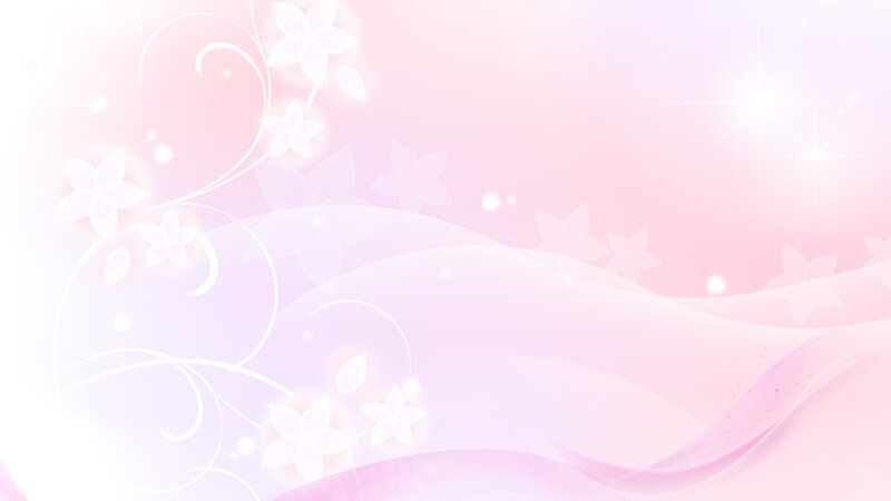 Pink Floral Background — Dreamy