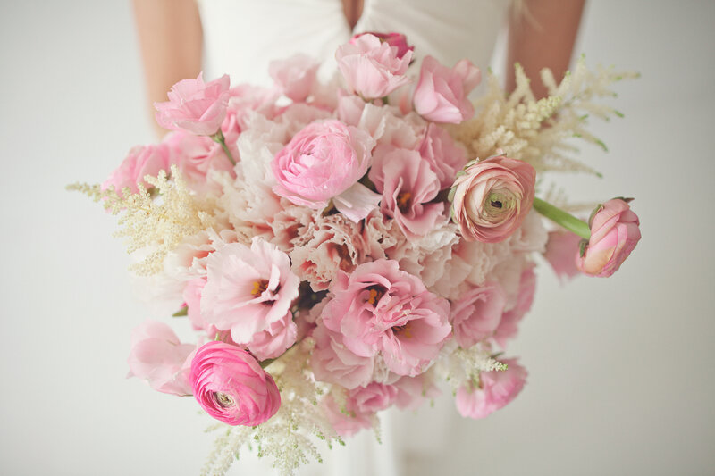 Pink Floral Bouquet — Serene