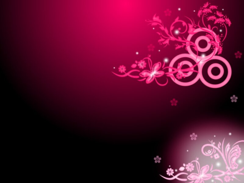 pink floral design background