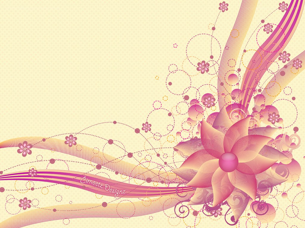 pink floral design background