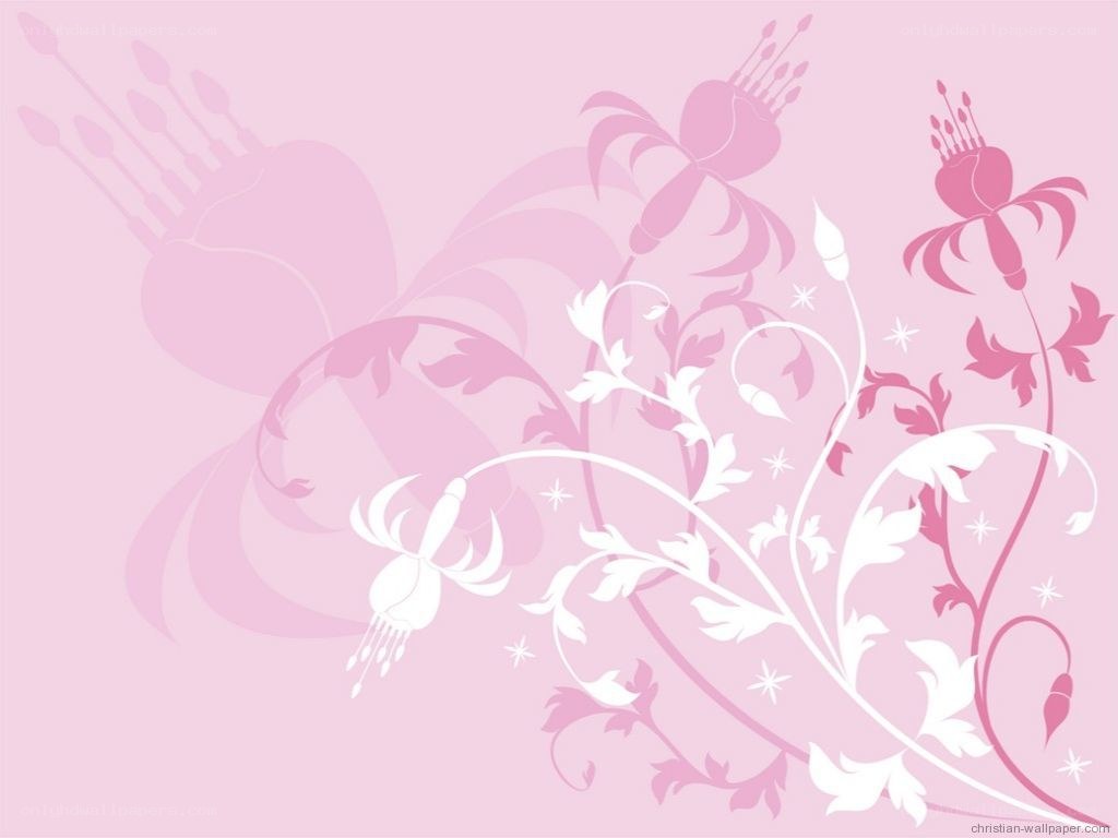 pink floral design background