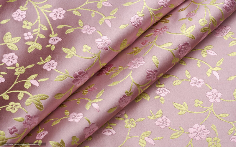 Pink Floral Fabric