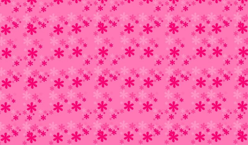 pink floral pattern background