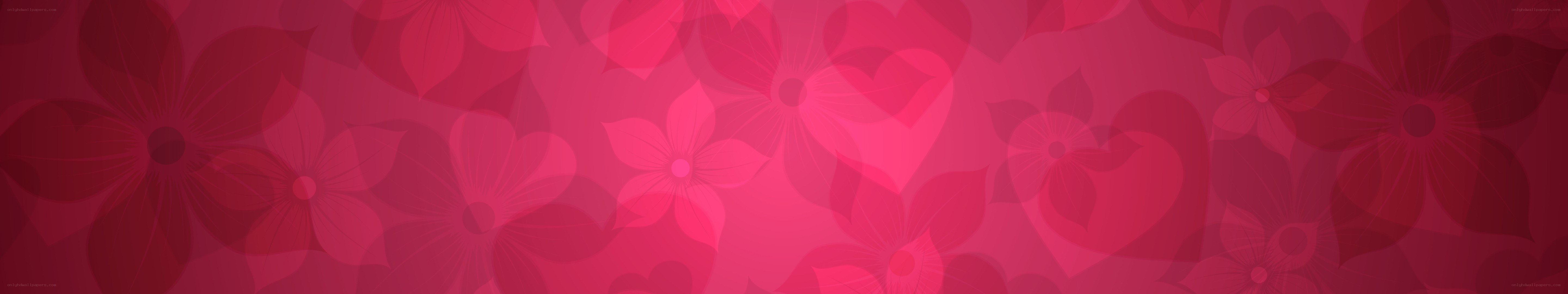 pink floral pattern background