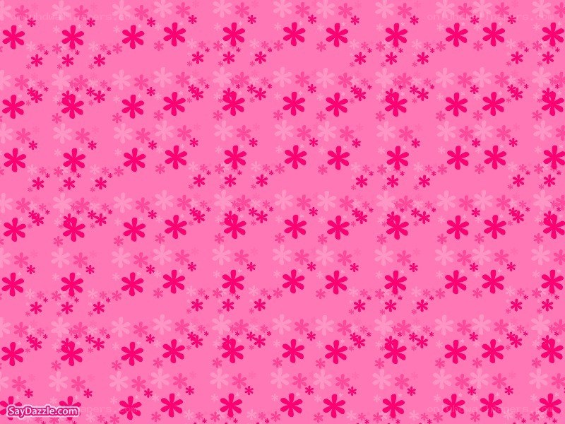 pink floral pattern background