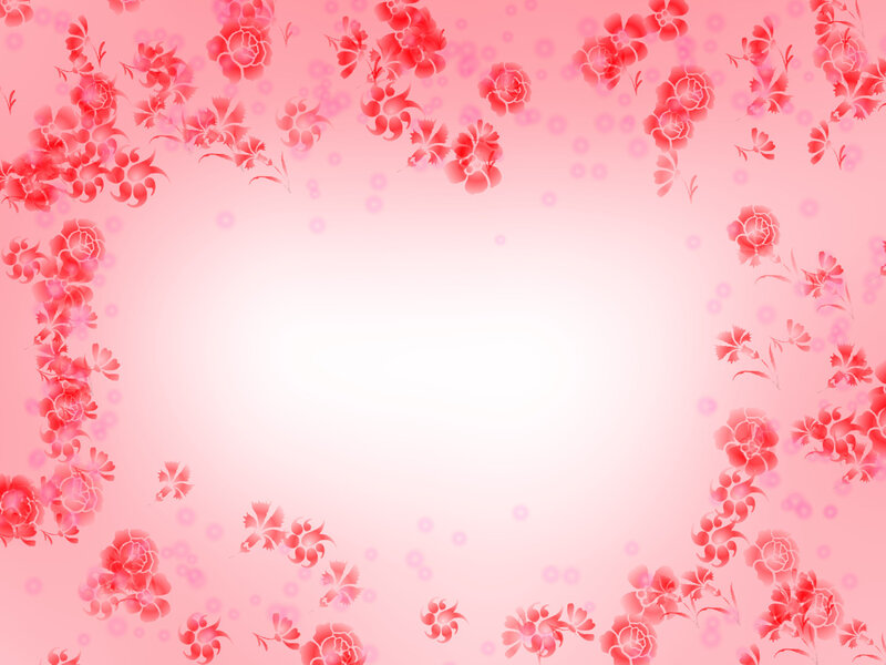 Pink Floral Pattern — Calm, Illustration, Flowers, Circles