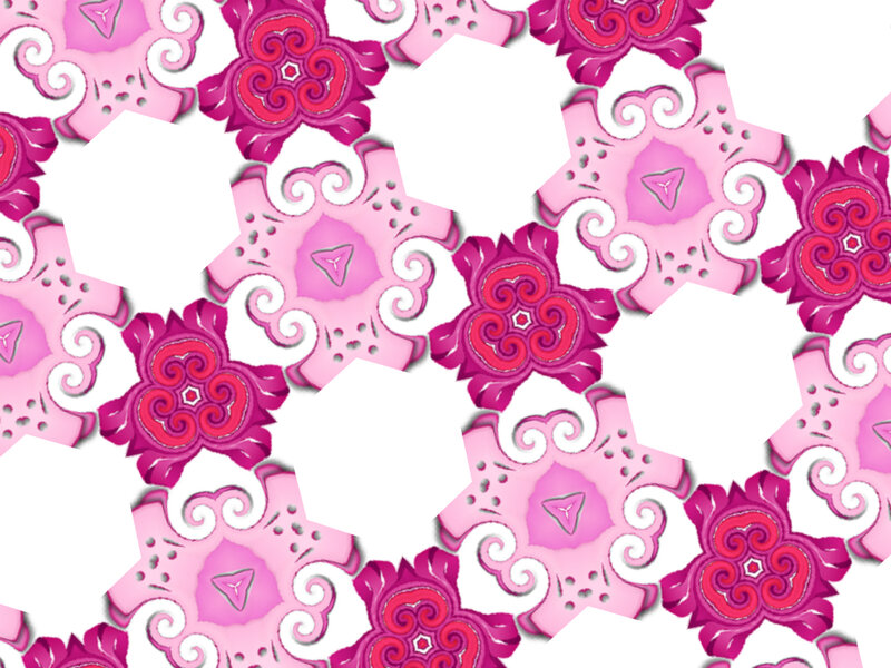 Pink Floral Pattern — Ornate