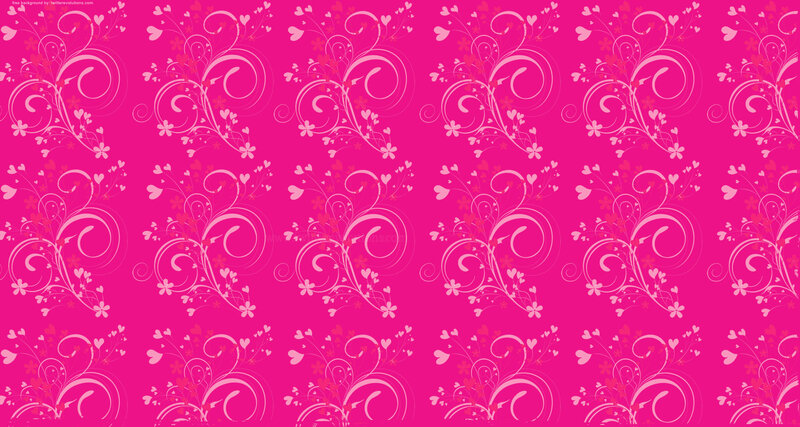 Pink Floral Pattern — Playful