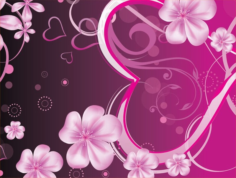 Pink Floral Pattern — Romantic