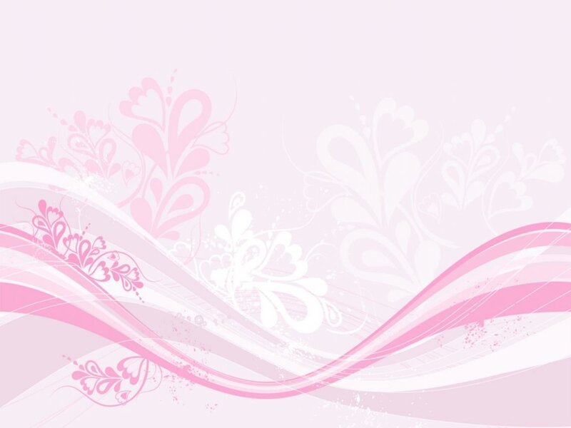 pink floral wave design
