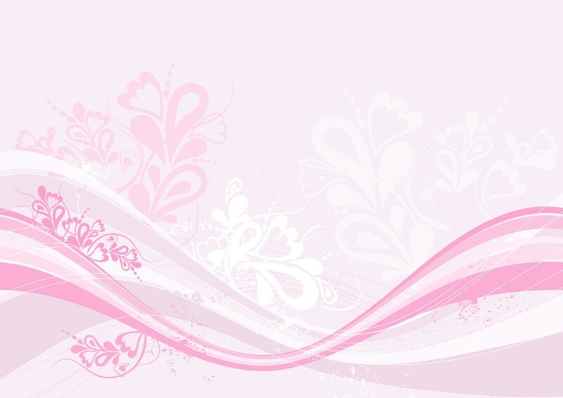 pink floral wave design