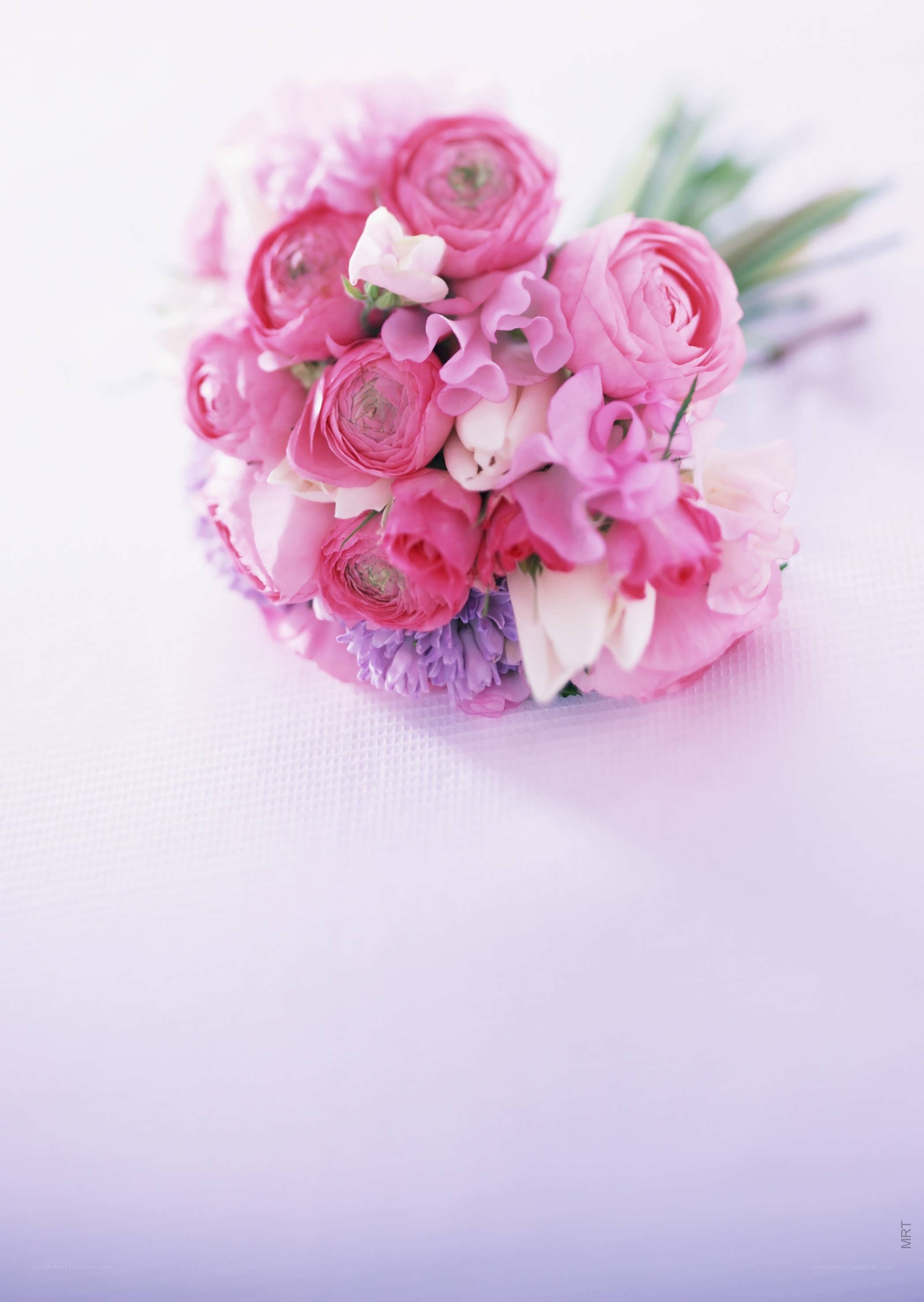 Pink flower bouquet