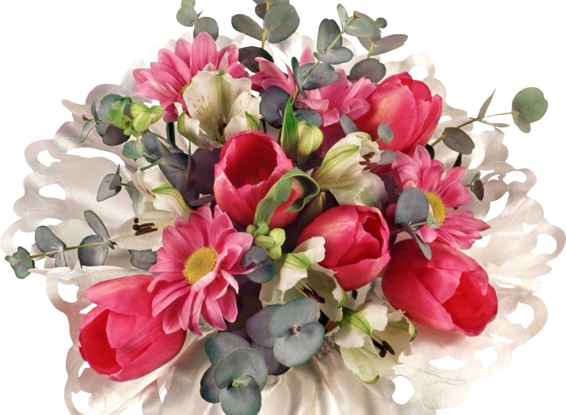 Pink flower bouquet