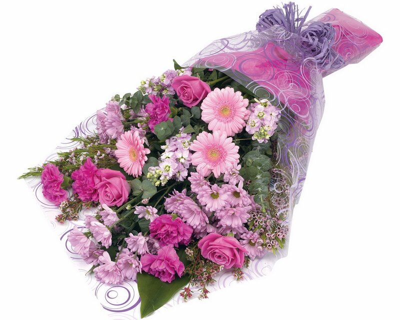 Pink flower bouquet