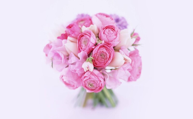 Pink flower bouquet