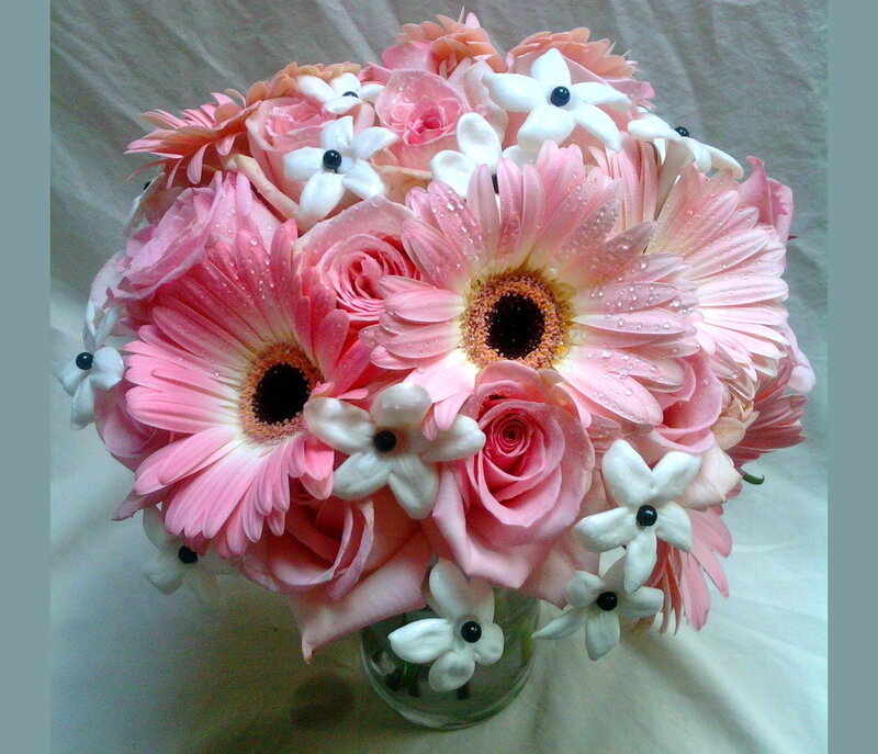 Pink Flower Bouquet — Calm