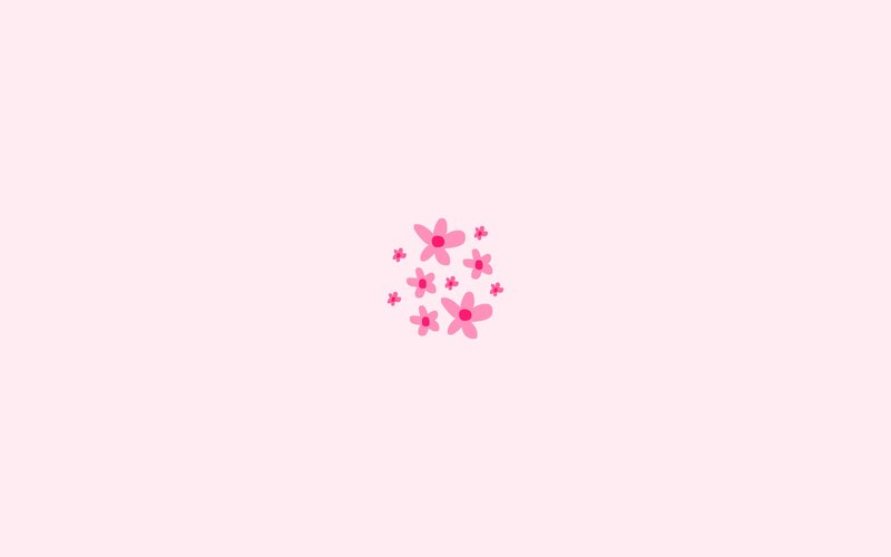 pink flowers on pink background