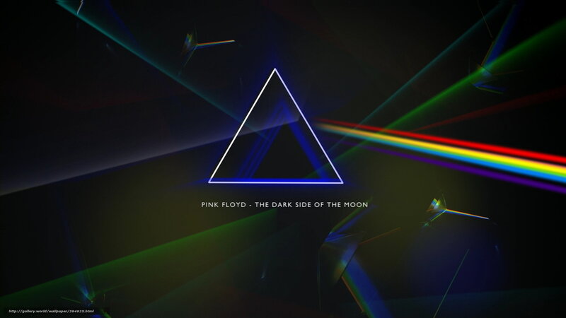 Pink Floyd Album Cover — Black, Dramatic