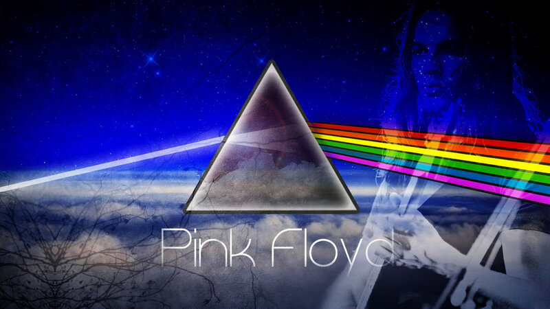 Pink Floyd Album Cover — Blue, Dramatic