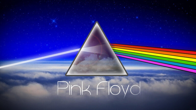 Pink Floyd Album Cover — Blue