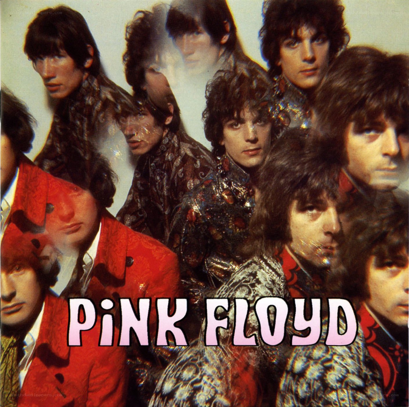 Pink Floyd band collage
