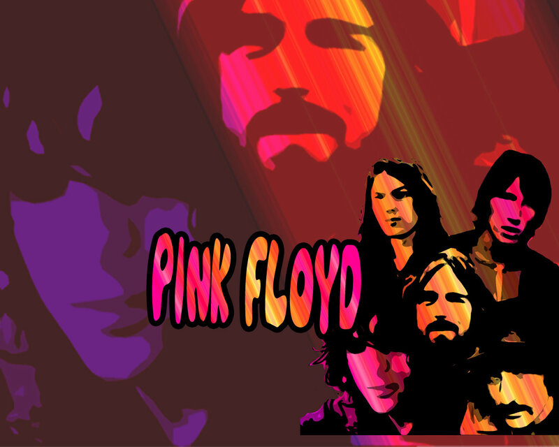 Pink Floyd band illustration