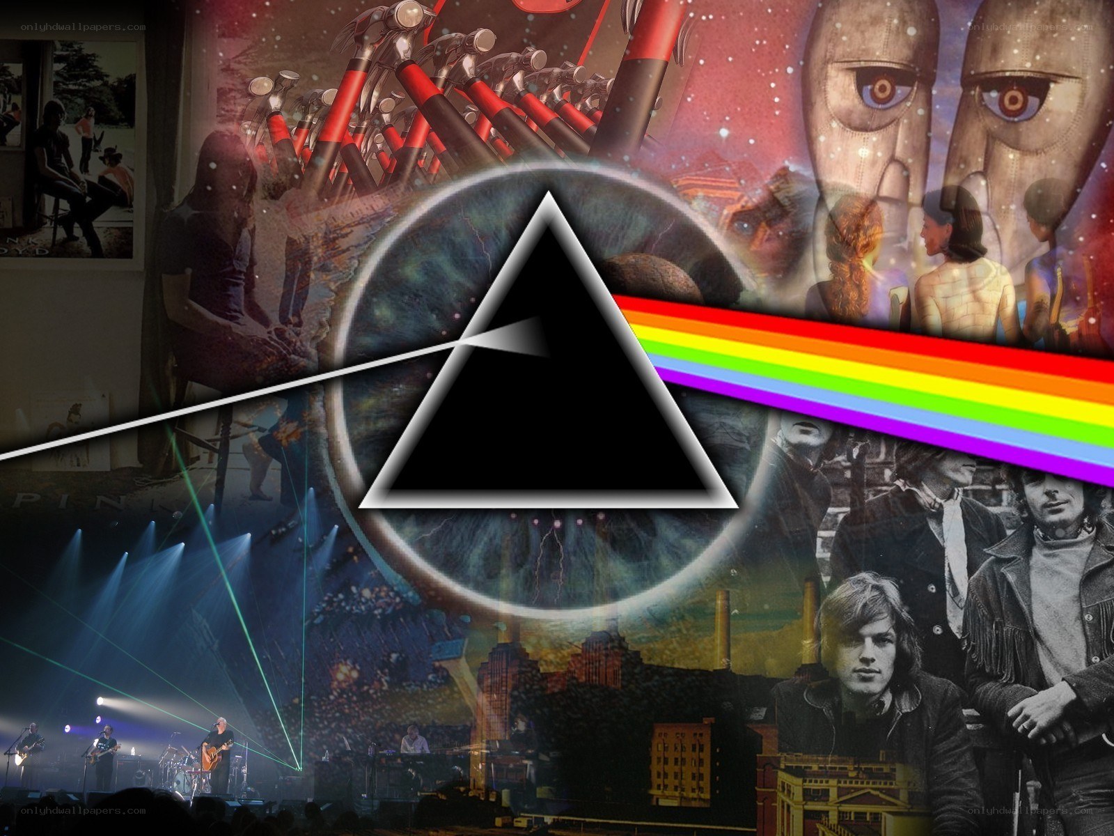 Pink Floyd collage artwork