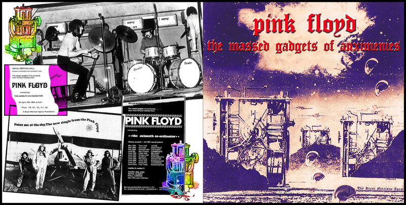 Pink Floyd promotional collage