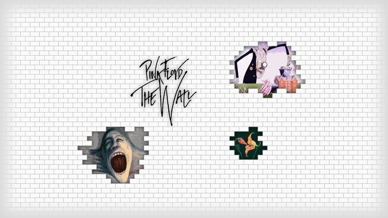 Pink Floyd The Wall artwork