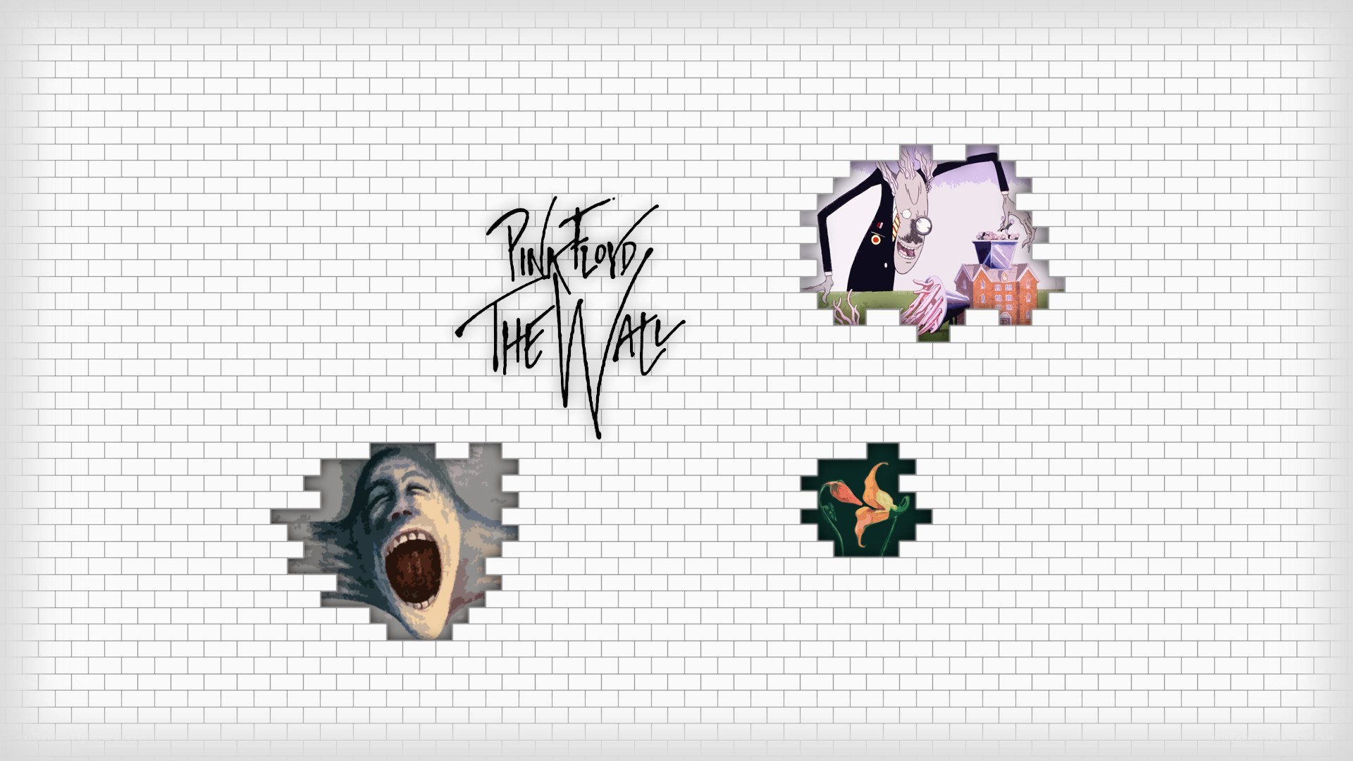 Pink Floyd The Wall artwork