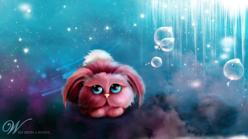 Pink Fluffy Creature