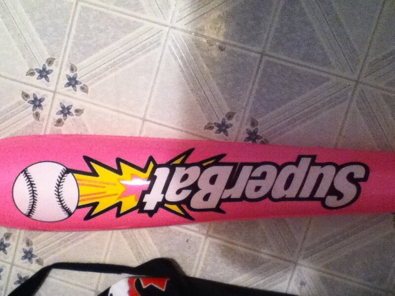 Pink Foam Bat