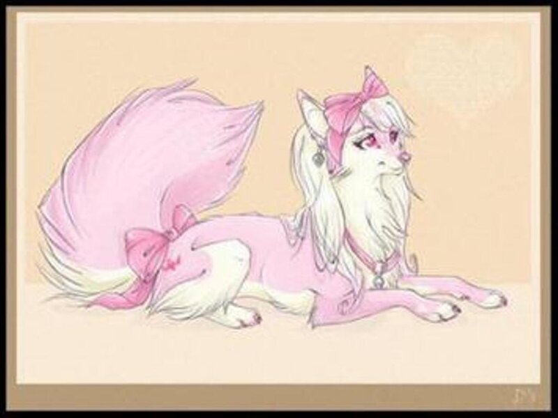 Pink Fox-like Creature