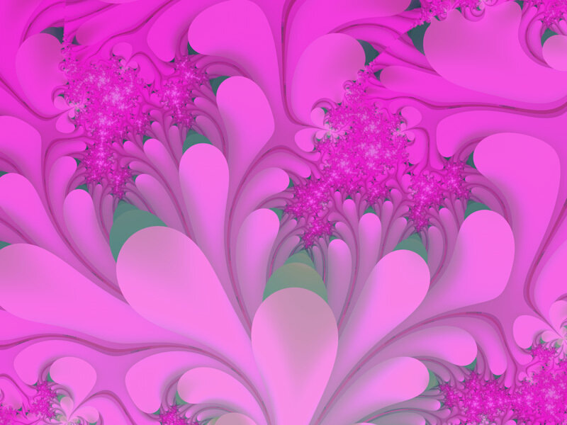 pink fractal abstract pattern