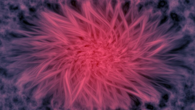 Pink Fractal Burst
