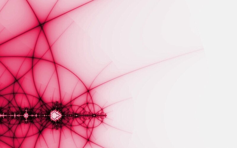 Pink Fractal Pattern — Calm, Abstract