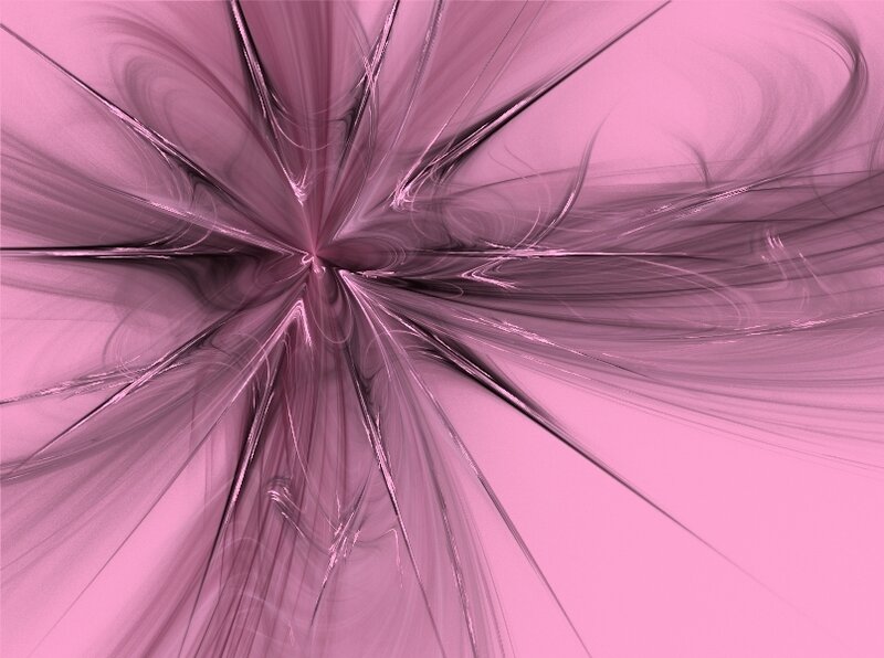 Pink Fractal Pattern — Calm