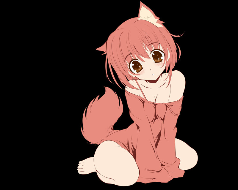 Pink-furred Fox Girl